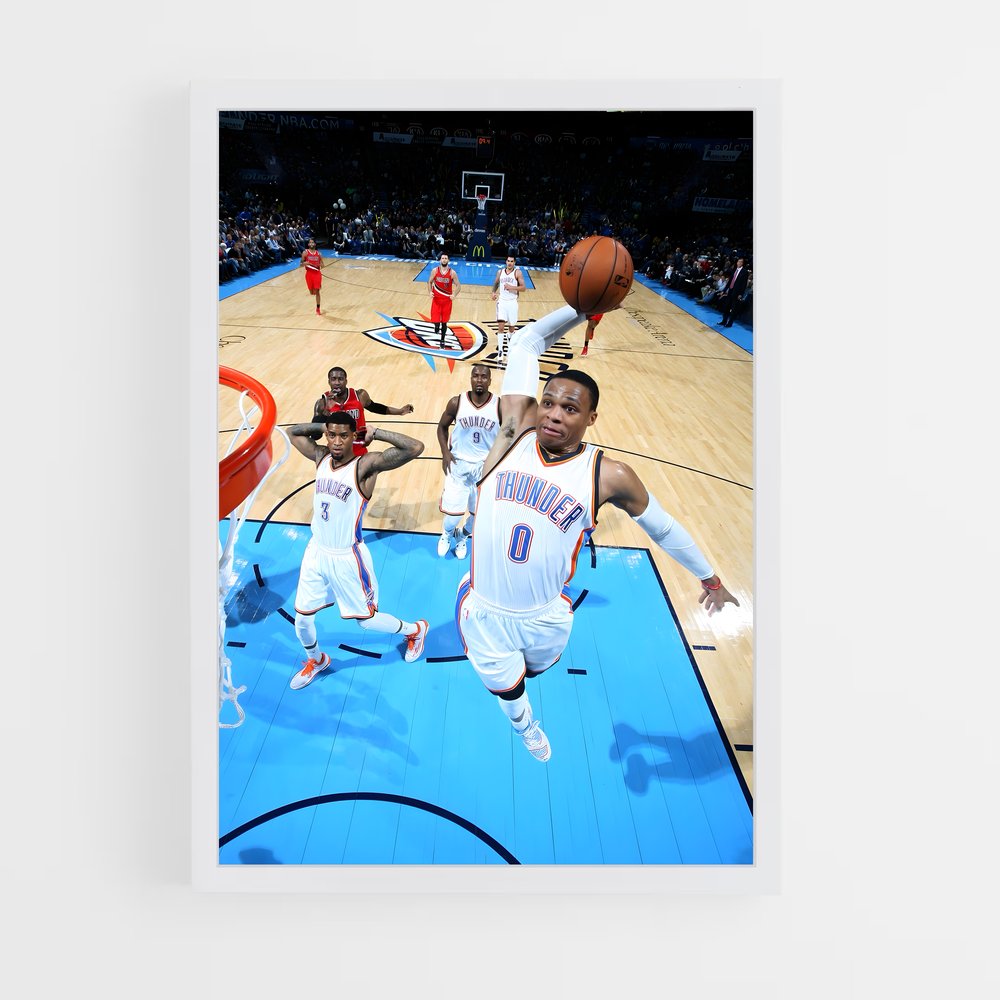 Poster Thunder Legends – affiche Basketball (vue 3)